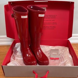 Hunter Red Women's Winter & Rain Boots